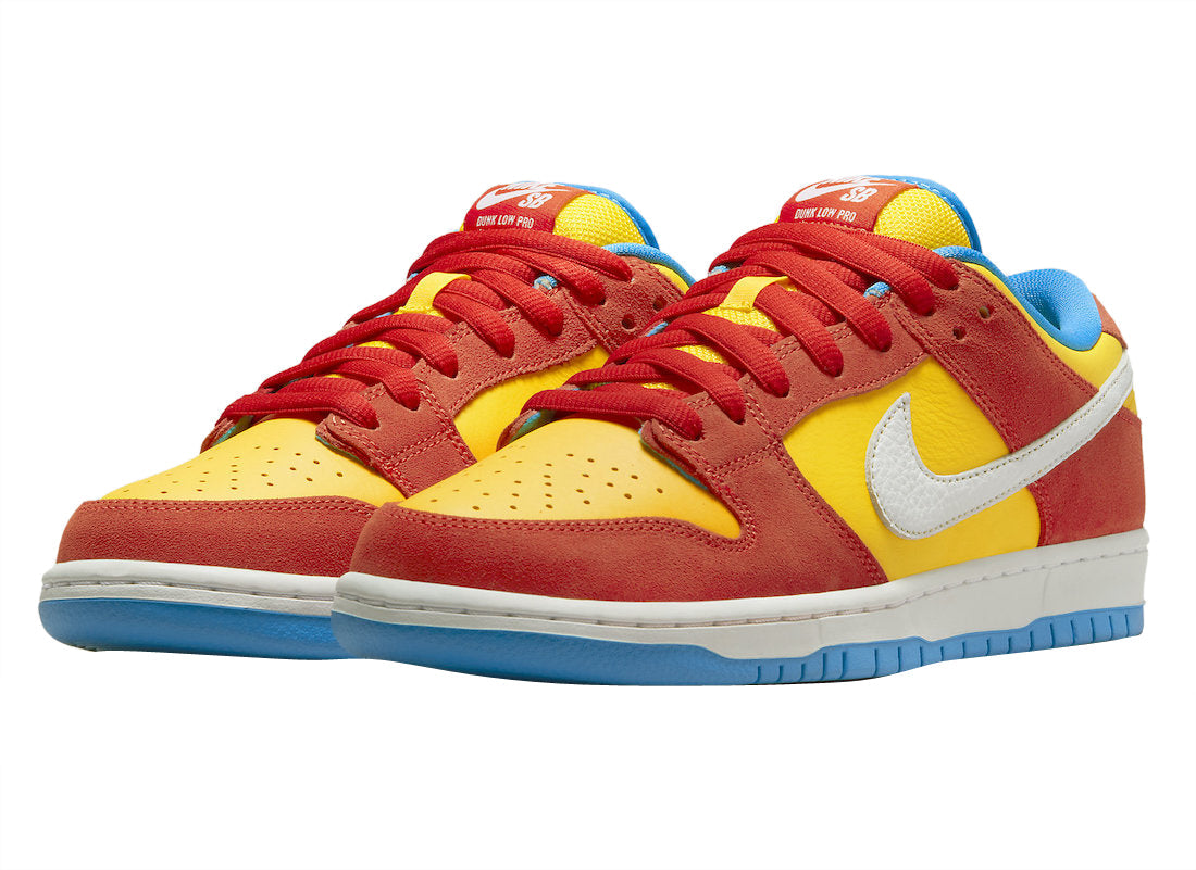 NIKE SB DUNK LOW PRO BART SIMPSON BQ6817-602 sneakmarks