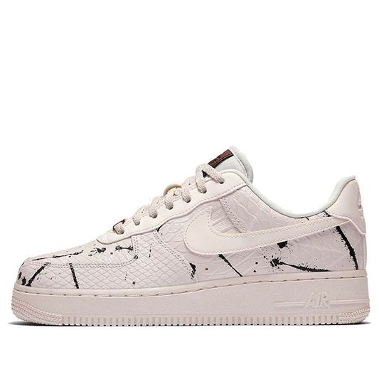 Nike Womens Air Force 1 Low LX 'Phantom Snakeskin' Phantom/Phantom-Black-Summit White 898889-007