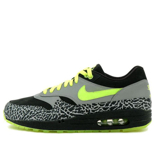 Nike DJ Clark Kent x Air Max 1 Premium '112 Pack' Black/Neon Yellow/Metallic Silver 330159-071