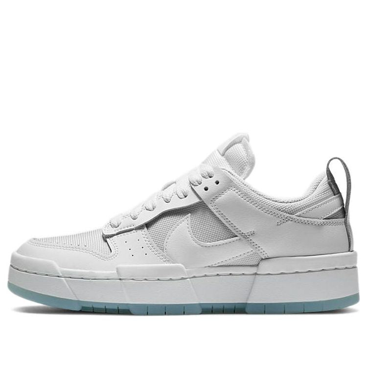 Nike Womens WMNS Dunk Low Disrupt 'Photon Dust' Photon Dust/Summit White/Summit White CK6654-001 sneakmarks