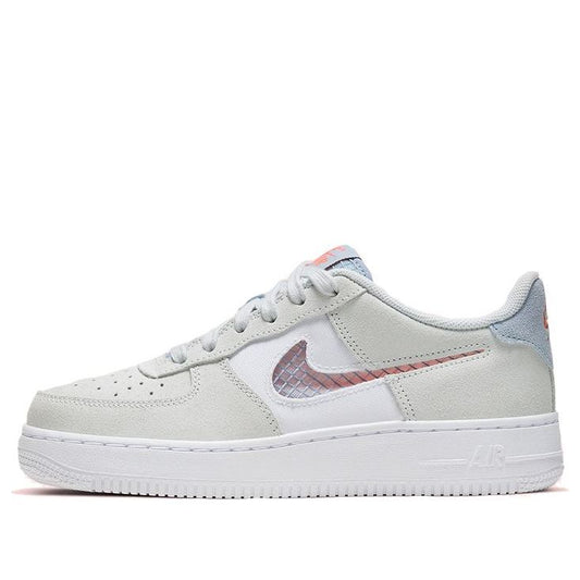 Nike Air Force 1 Low'Transparent White Swoosh' GS CJ4093-001