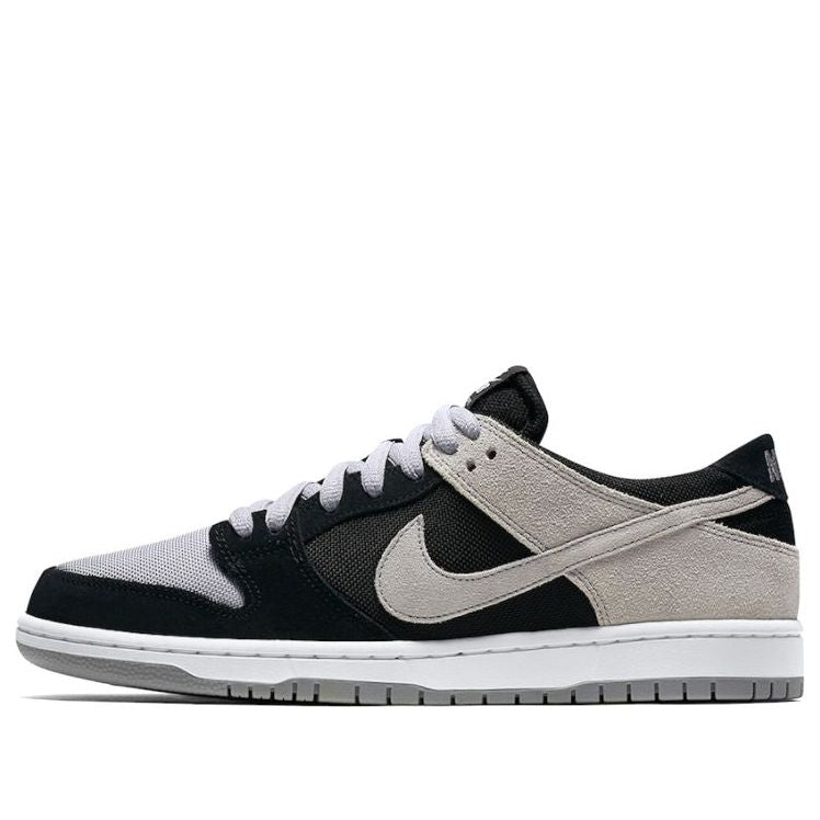 Nike SB Skateboard Zoom Dunk Low PRO Black/WOLF GREY-White-White 854866-001 sneakmarks