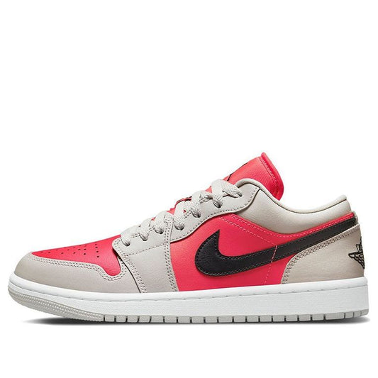 Nike Womens Air Jordan 1 Low Light Iron Ore Red DC0774-060