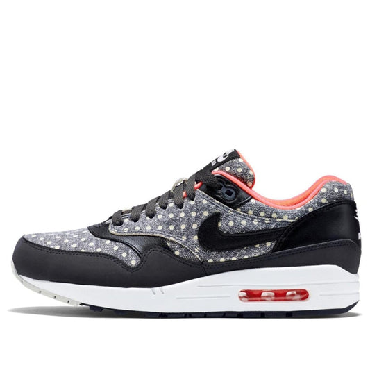 Nike Air Max 1 LTR Leather PRM Grey Polka Dot 705282-002