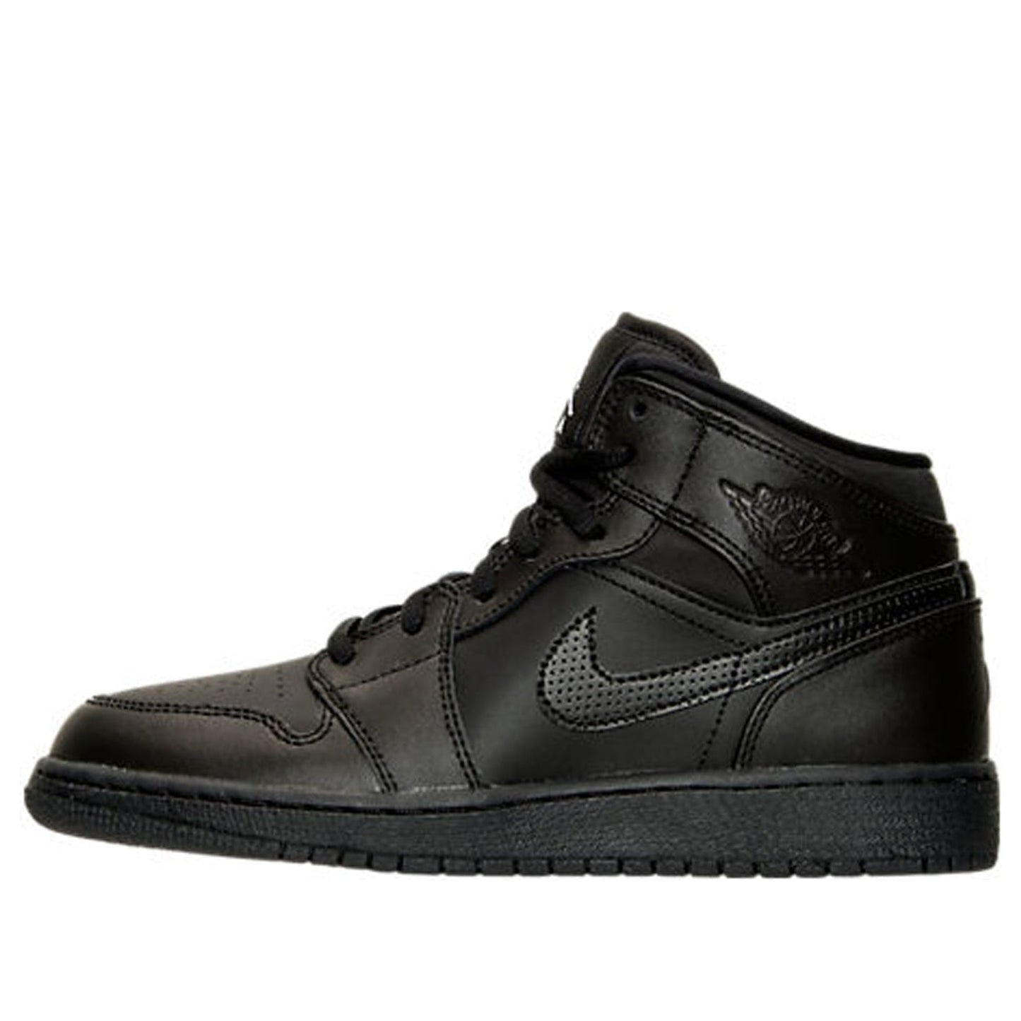 Air Jordan 1 Mid BG Black 554725-044