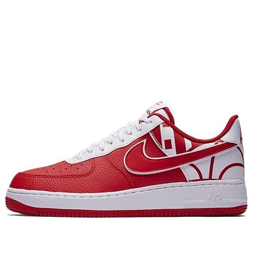 Nike Air Force 1 Low 'Logo Pack' Red/White 823511-608