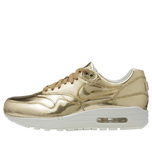 Nike Womens Air Max 1 SP Liquid Metal - Metallic Gold 616170-700