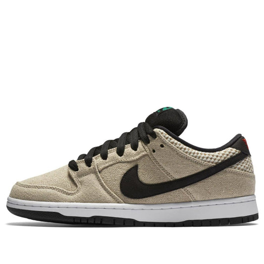 Nike SB Skateboard Dunk Low 'Hemp' Bamboo/Black/White 313170-206 sneakmarks