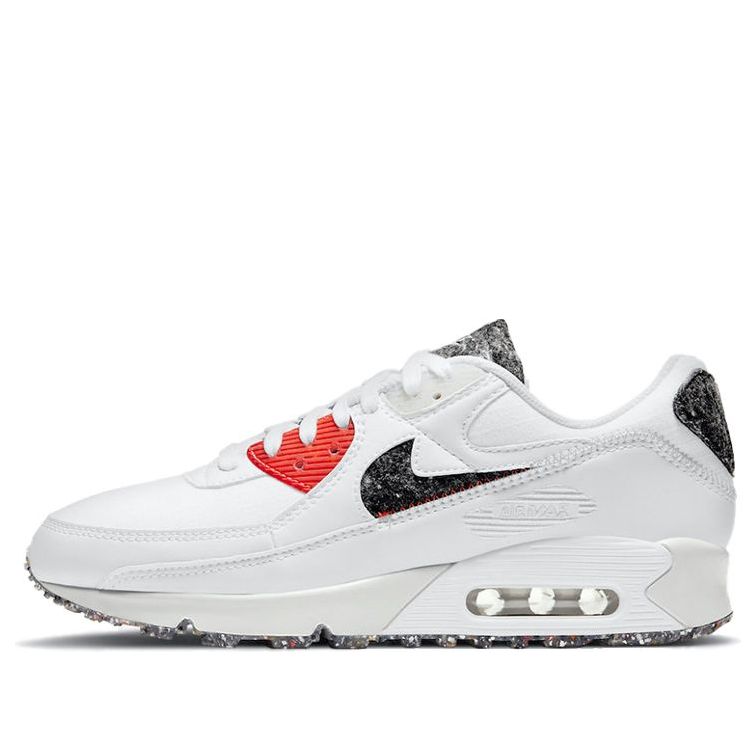 Nike Air Max 90 M2Z2 'Recycled Wool Pack - White Photon Dust' White/Photon Dust/Bright Crimson DD0383-100 KICKSOVER