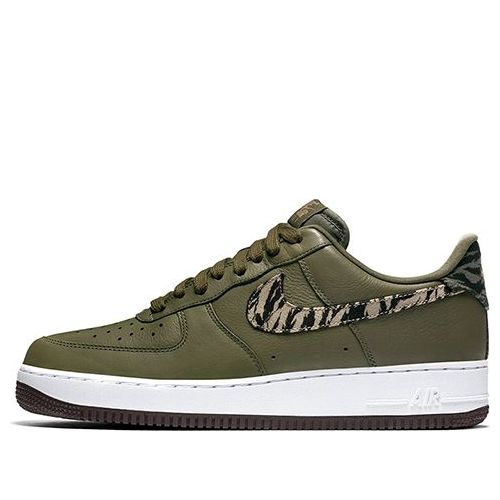 Nike Air Force 1 Low 'Tiger Camo Olive' Black/Cargo Khaki AQ4131-200