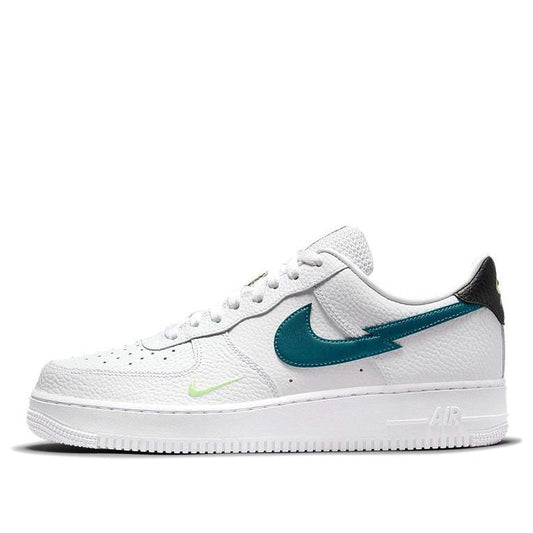 Nike Air Force 1 Low 'Lightning Bolt' White/Aquamarine/Lime Glow/Off Noir DJ6894-100