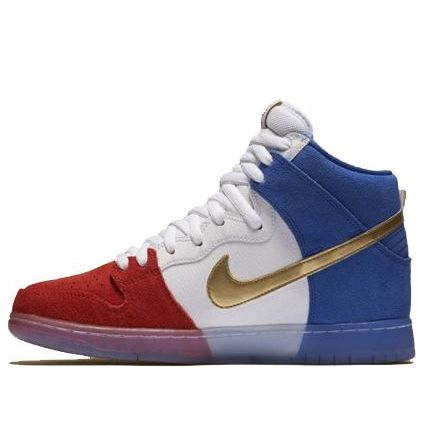 Nike SB Skateboard Dunk High Tricolor 313171-674 sneakmarks