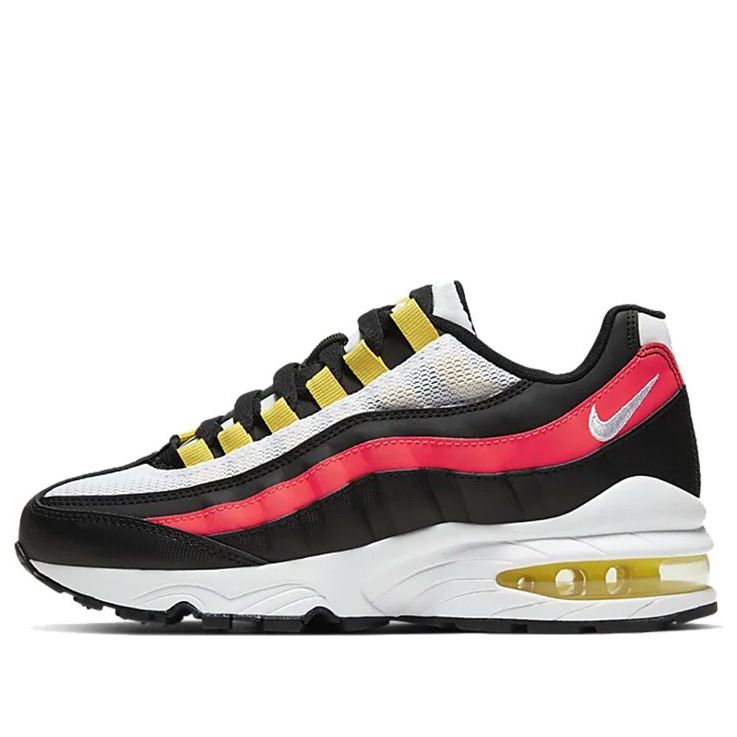 Nike Air Max 95 GS 'White Bright Crimson' White/Bright Crimson/Black/White 905348-105 sneakmarks