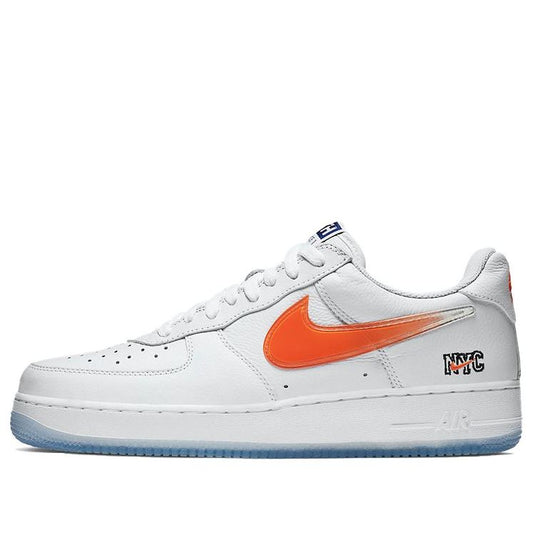 Nike Kith x Air Force 1 Low White/Rush Blue/White/Brilliant Orange CZ7928-100