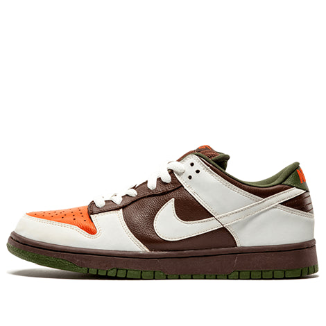 Nike Dunk Low Pro SB Skateboard 'Oompa Loompa' Light Chocolate/White 304292-228 sneakmarks