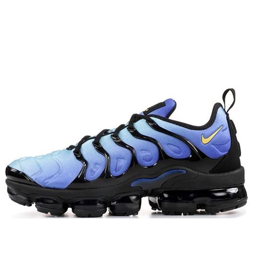 Nike Air VaporMax Plus 'Original Fade' Black/Chamois-Hyper Blue 924453-008 KICKSOVER