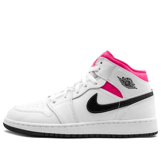 Air Jordan 1 Mid GS White 555112-106