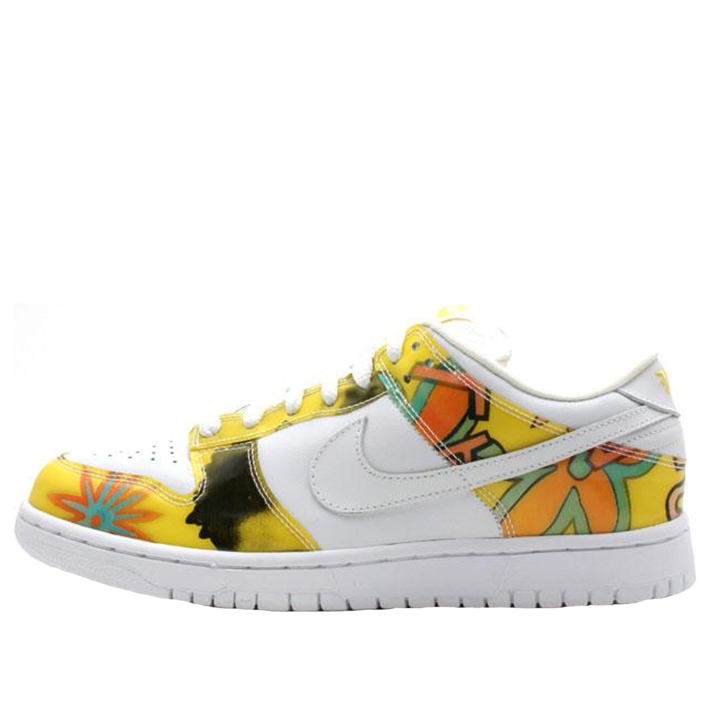 Nike Dunk Low Pro SB Skateboard 'De La Soul' White/Yellow 304292-171