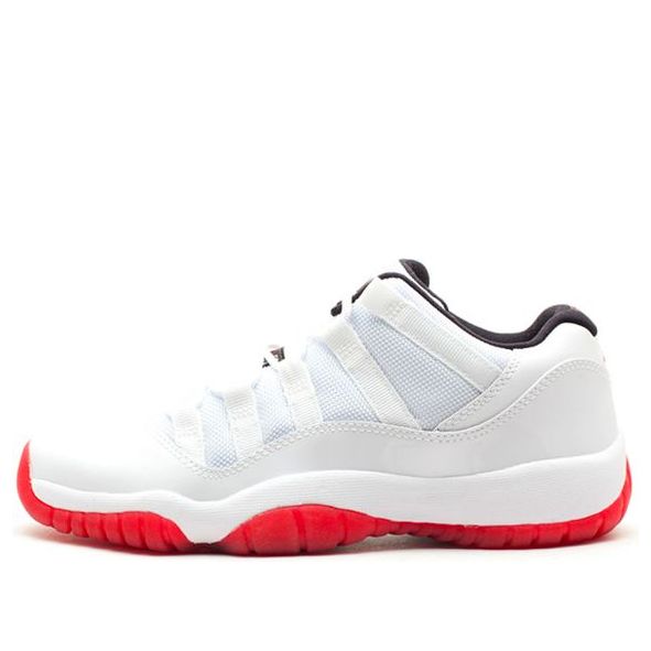 Air Jordan 11 Retro Low GS 'White Varsity Red' White/Varsity Red-Black 528896-101