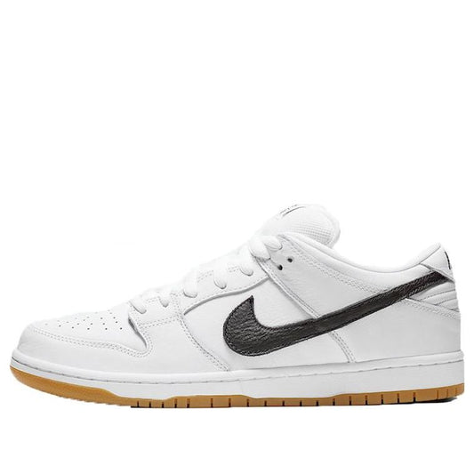 Nike SB Skateboard Dunk Low Pro ISO Orange Label - White CD2563-100 sneakmarks