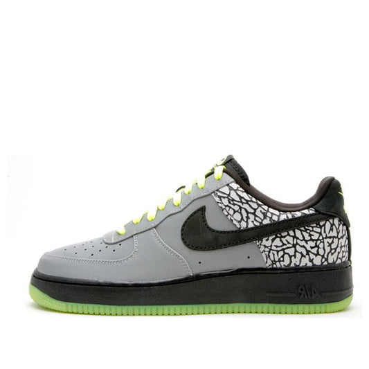 Nike Air Force 1 Low Premium '112' metallic silver/black-nn yllw 329423-001