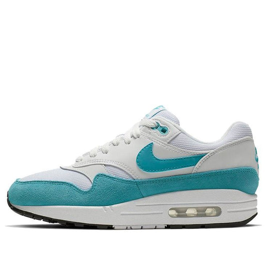 Nike Womens Air Max 1 'Light Blue Fury' White/Light Blue Fury/Black 319986-117