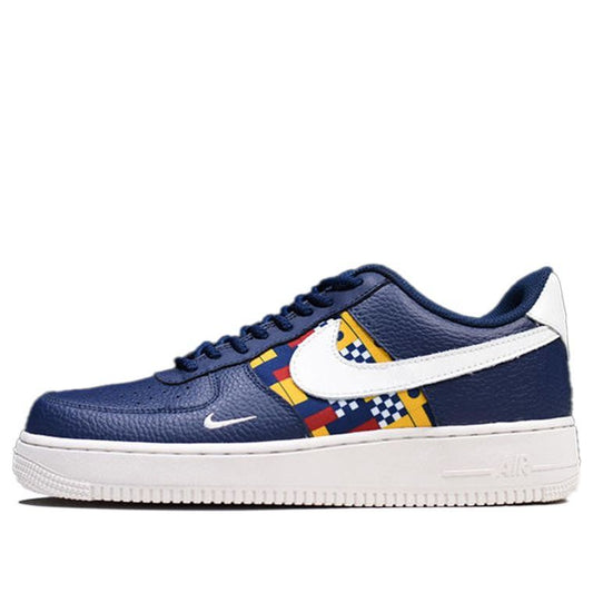 Nike Air Force 1 Low '07 LV8 GS 'Nautical' Midnight Navy/White/Yellow/Red AR5583-400