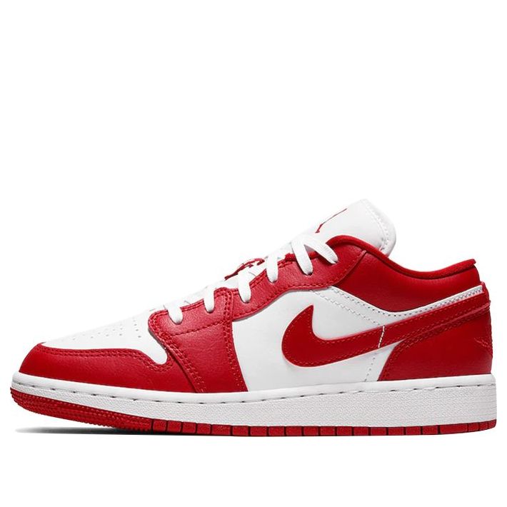 Air Jordan 1 Low GS Gym Red White 553560-611