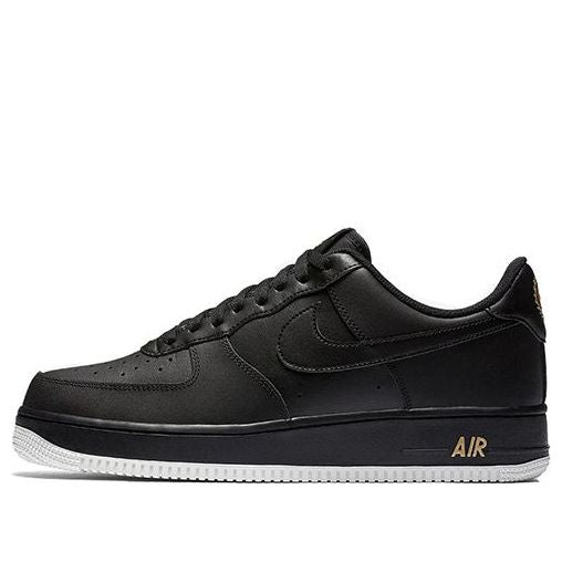 Nike Air Force 1 Low '07 'Leaf Crest Logo' Black/Black-Summit White AA4083-014