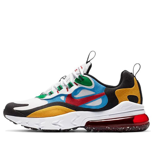 Nike Air Max 270 React BG 'Multi-Color' White/White/University Gold/University Red DB5938-161