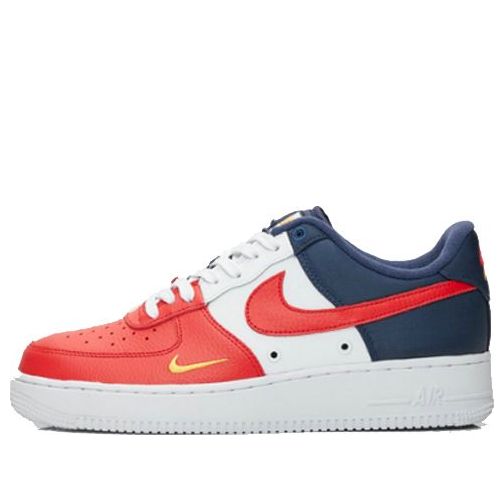 Nike Air Force 1 Low '07 LV8 '4th of July' Obsidian/White-University Red 823511-601