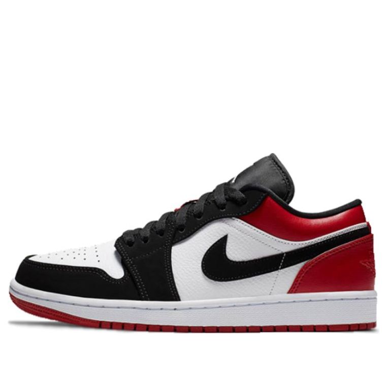 Air Jordan 1 Low Black Toe 553558-116