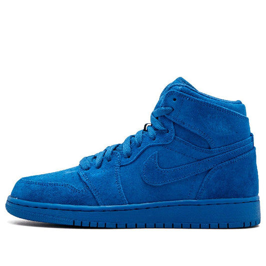 Air Jordan 1 Retro High GS 'Blue Suede' Team Royal/Team Royal 705300-404