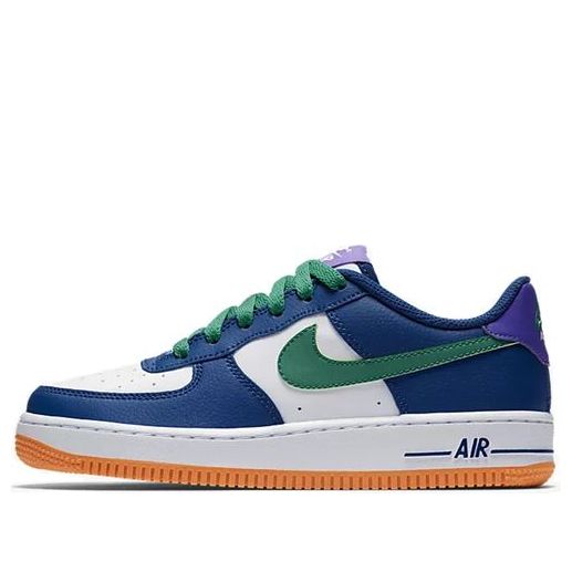 Nike Air Force 1 Low LV8'Gym Blue' GS Gym Blue/White-Hyper Grape-Neptune Green 596728-407