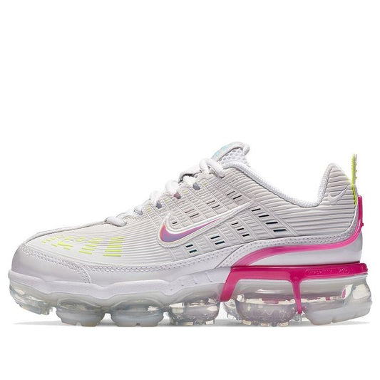 Womens Air Vapormax 360 'Volt Fire Pink' Platinum Tint/White/Volt/Fire Pink CQ4538-001 KICKSOVER