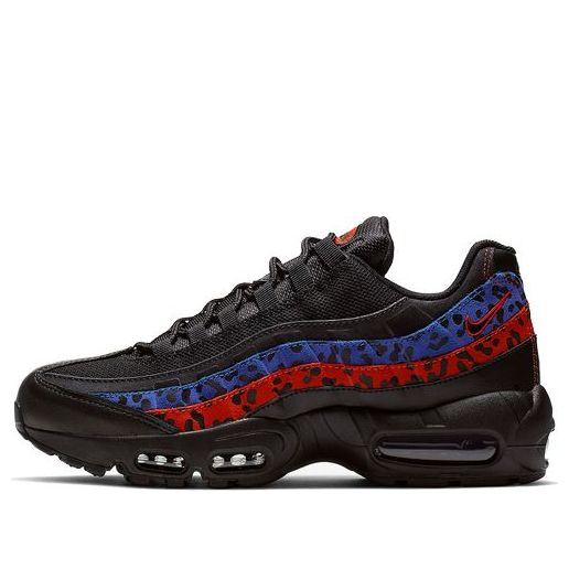 Nike Womens Air Max 95 'Leopard Pack' Black/Black-Habanero Red CD0180-001