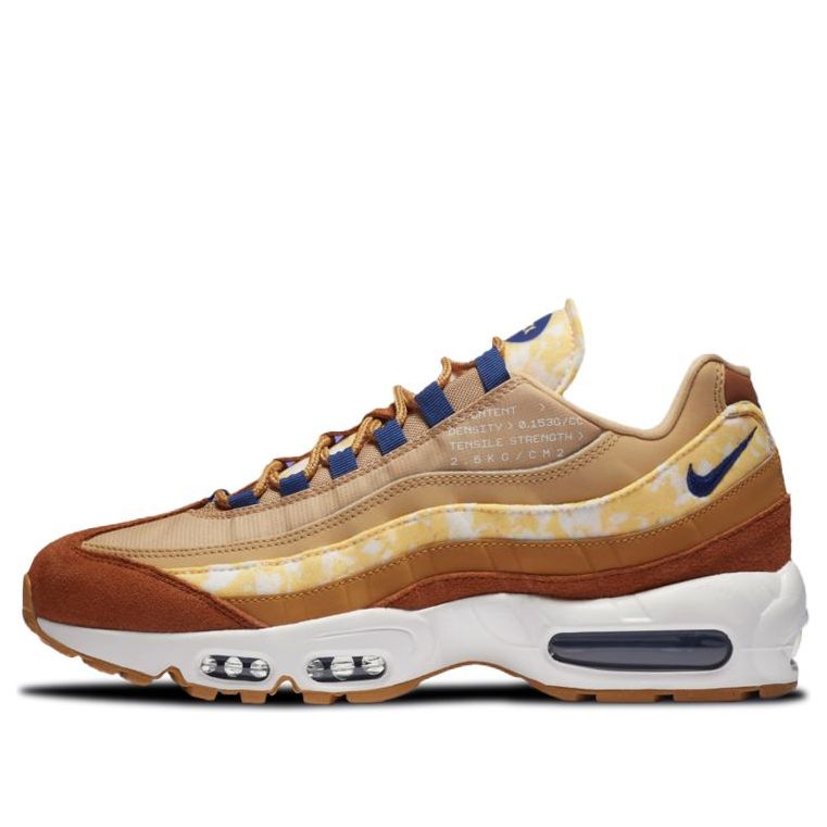 Nike Air Max 95 'Twine Tawny Royal' Twine/Tawny/Deep Royal Blue/Sail CU1560-700 sneakmarks