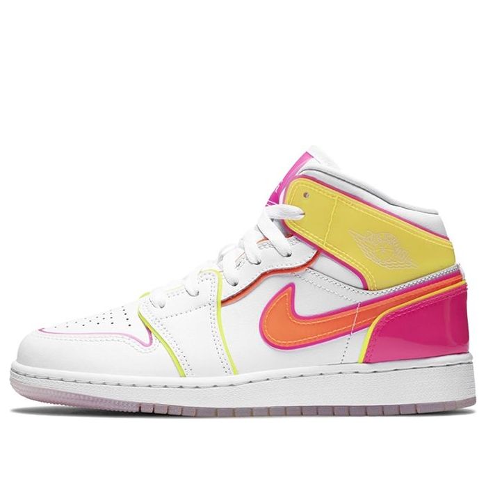 Air Jordan 1 Mid GS Edge Glow CV4611-100