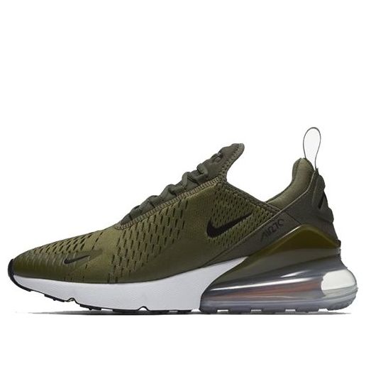 Nike Air Max 270 'Medium Olive' Medium Olive/Black-Total Orange-White AH8050-201 KICKSOVER