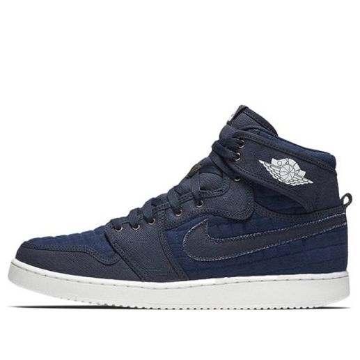 Air Jordan 1 KO High OG Navy Canvas 638471-403