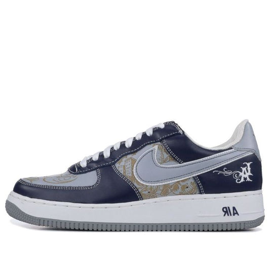 Nike Mr. Cartoon x Air Force 1 Low '03 'Clown' Midnight Navy/Silver/White 312234-401