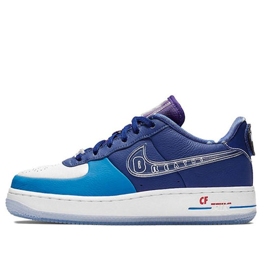 Nike Womens Air Force 1 Low 'Doernbecher' 2018 Deep Royal Blue/Clear-Light Photo Blue-White-University Red BV7165-400