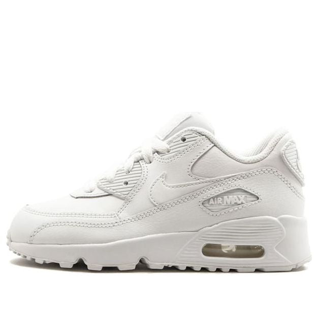 Nike Air Max 90 LTR Leather PS 'White' White/White 833414-100 KICKSOVER