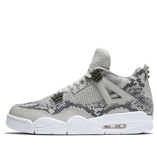 Air Jordan 4 Retro Premium 'Snakeskin' Light Bone/White-Pure Platinum-Wolf Grey 819139-030