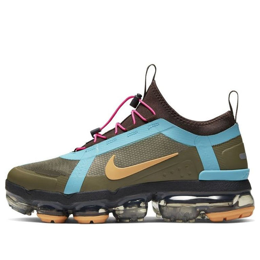 Nike Womens Air VaporMax 2019 'Olive Teal' Medium Olive/Teal Nebula/Anthracite/Amber Rise BV6353-200 KICKSOVER