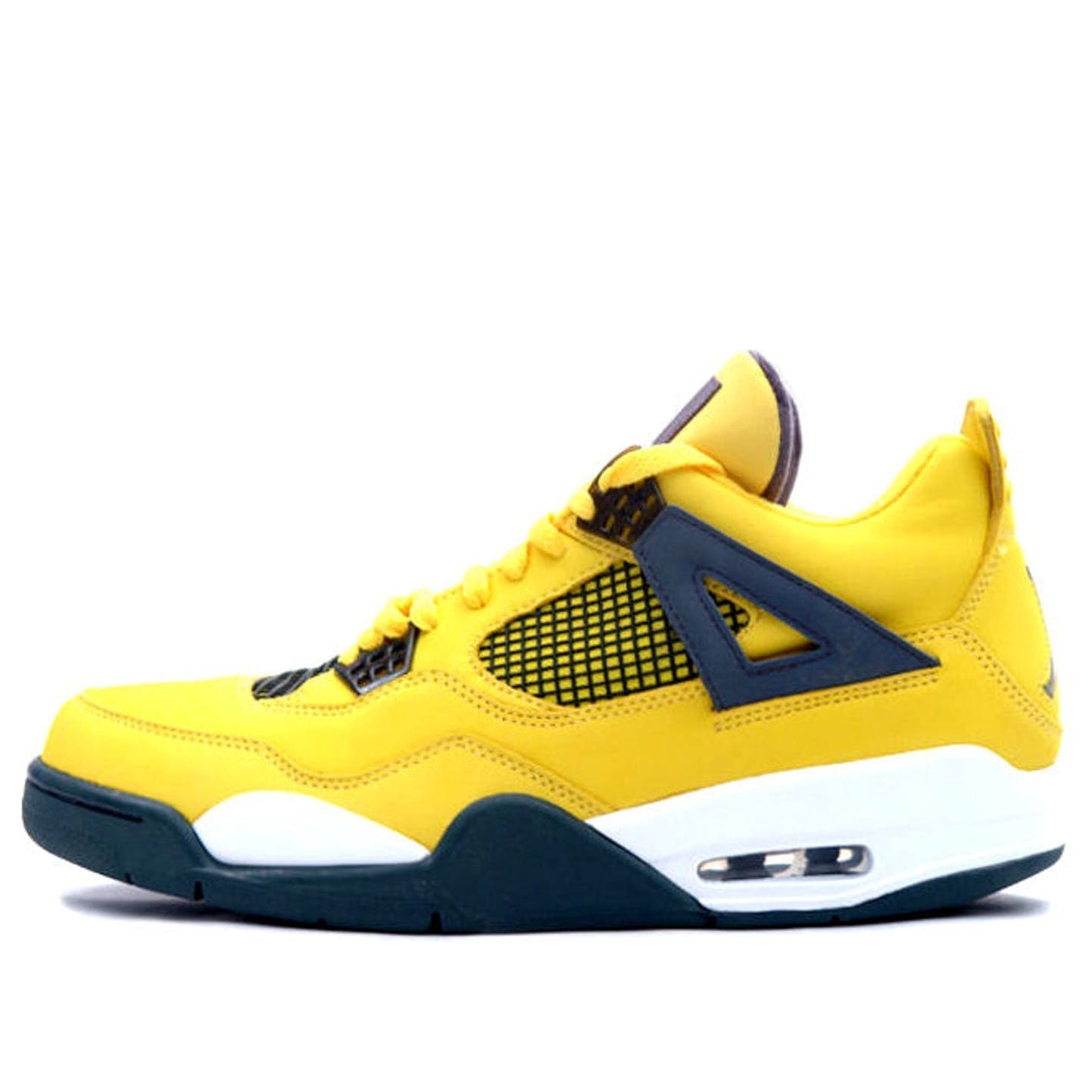 Air Jordan 4 Retro LS 'Lightning' Tour Yellow/Dark Blue-Grey-White 314254-702