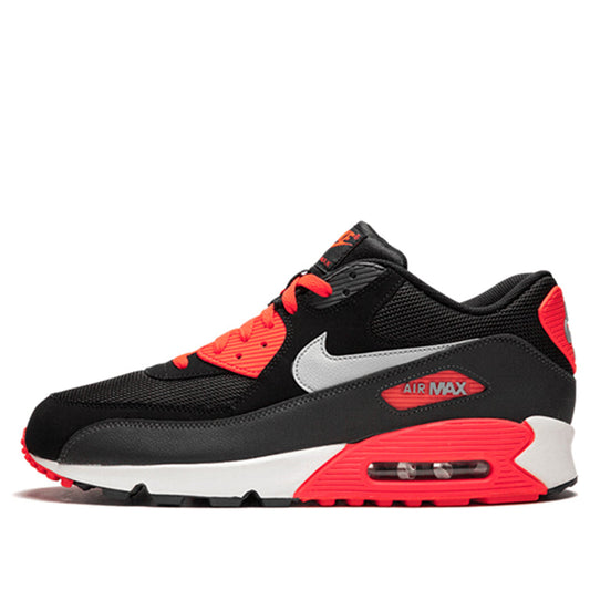 Nike Air Max 90 Essential Black Atomic Red 537384-006 KICKSOVER