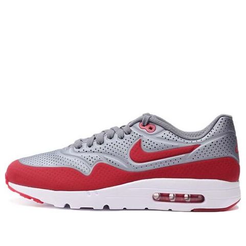 Nike Air Max 1 Ultra Moire Metallic Cool Grey Gym Red 705297-006