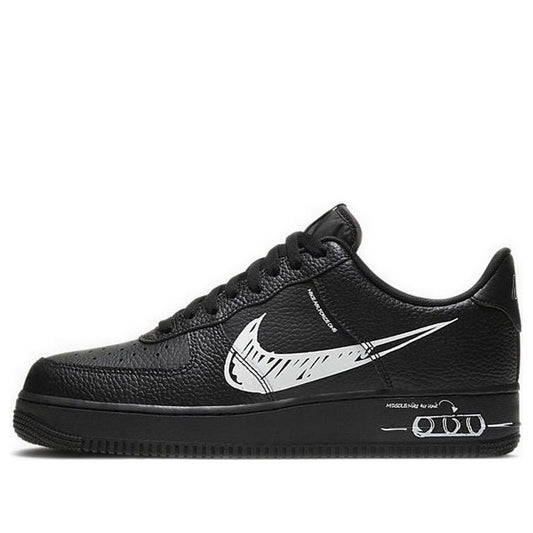 Nike Air Force 1 Low 'Sketch' Black/White/Black CW7581-001