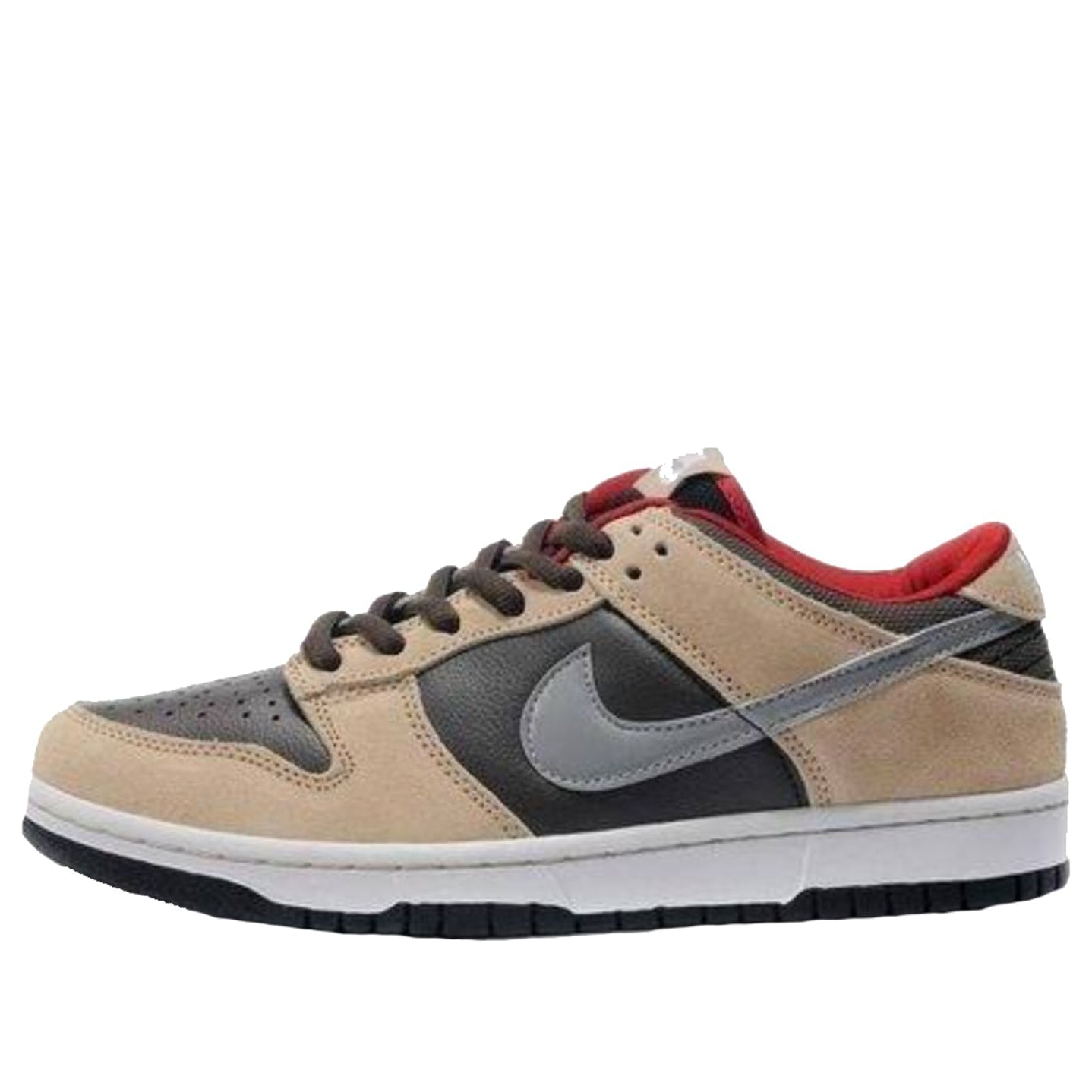 Nike Dunk Low Premium SB Skateboard 'Dark Chocolate' Dark Chocolate/Mtt Silver-Lnn 313170-203 sneakmarks